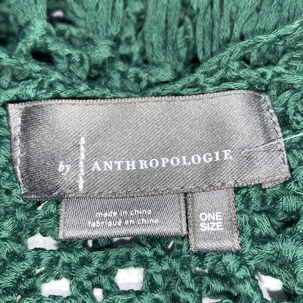 Anthropologie Maeve Shoulder-Tie Crochet Vest - Picture 9 of 9